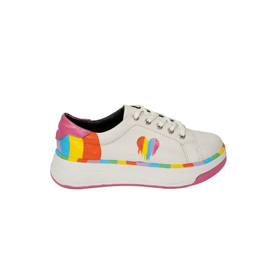 Zelta White Sneaker GENUINE LEATHER Collab ORI