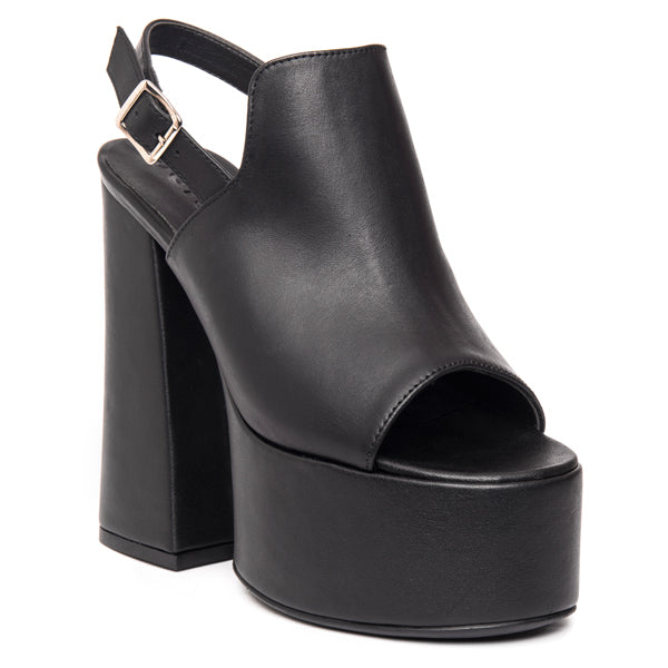 Fancy Black GENUINE LEATHER