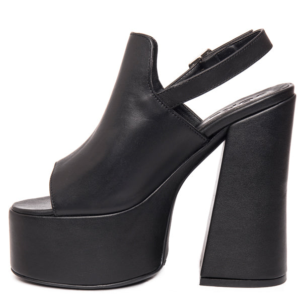 Fancy Black GENUINE LEATHER