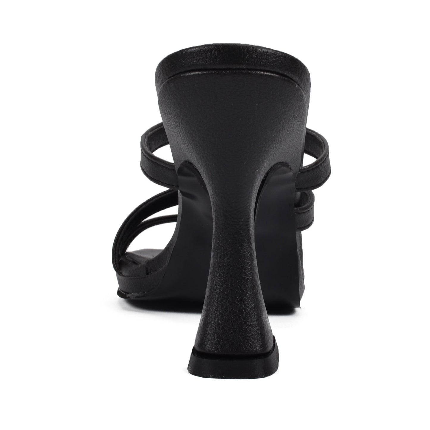 Irlande Noir | Sandales à lanières en cuir