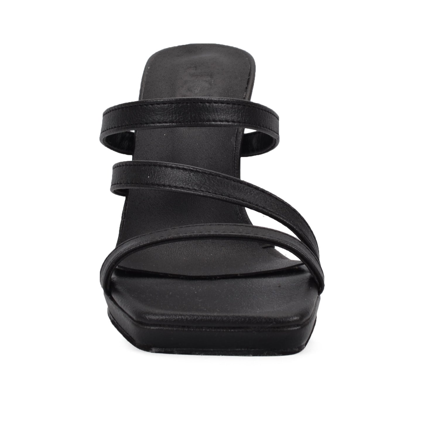 Irlande Noir | Sandales à lanières en cuir