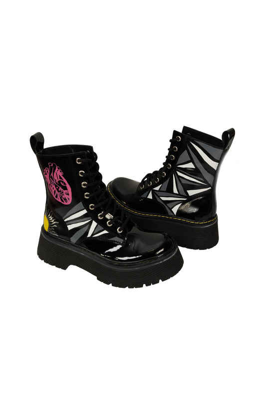 Botte à lacets Rock Vegan