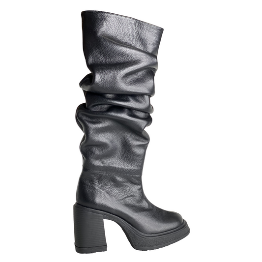 Scott Chunky Block Heeled Boot