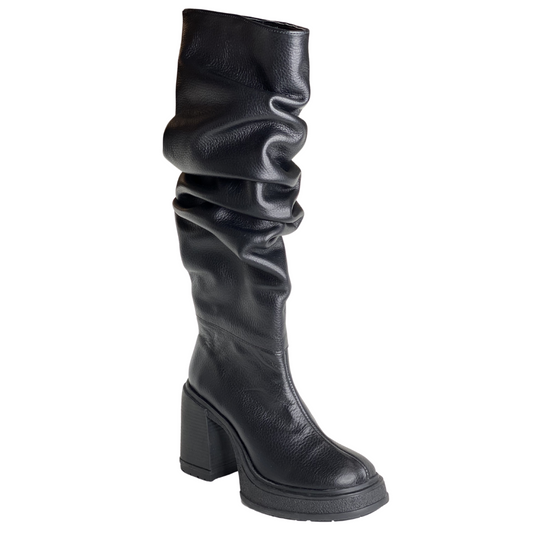 Scott Chunky Block Heeled Boot