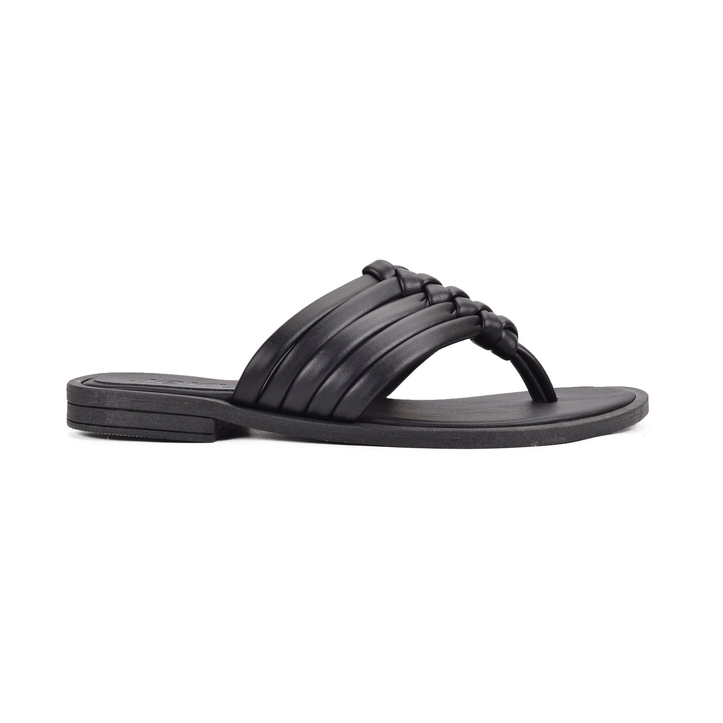 Buenos Aires | Faux Leather Flat Sandals