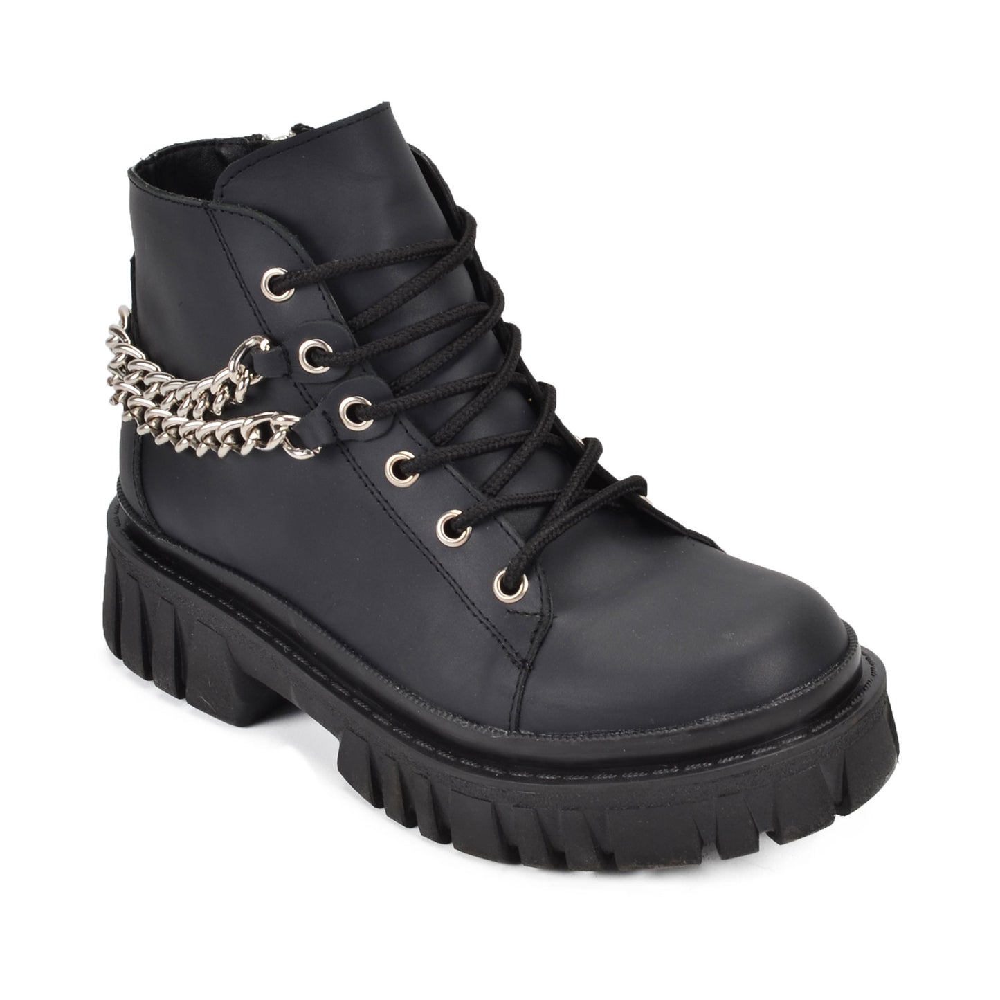Guld Lace-up Boot