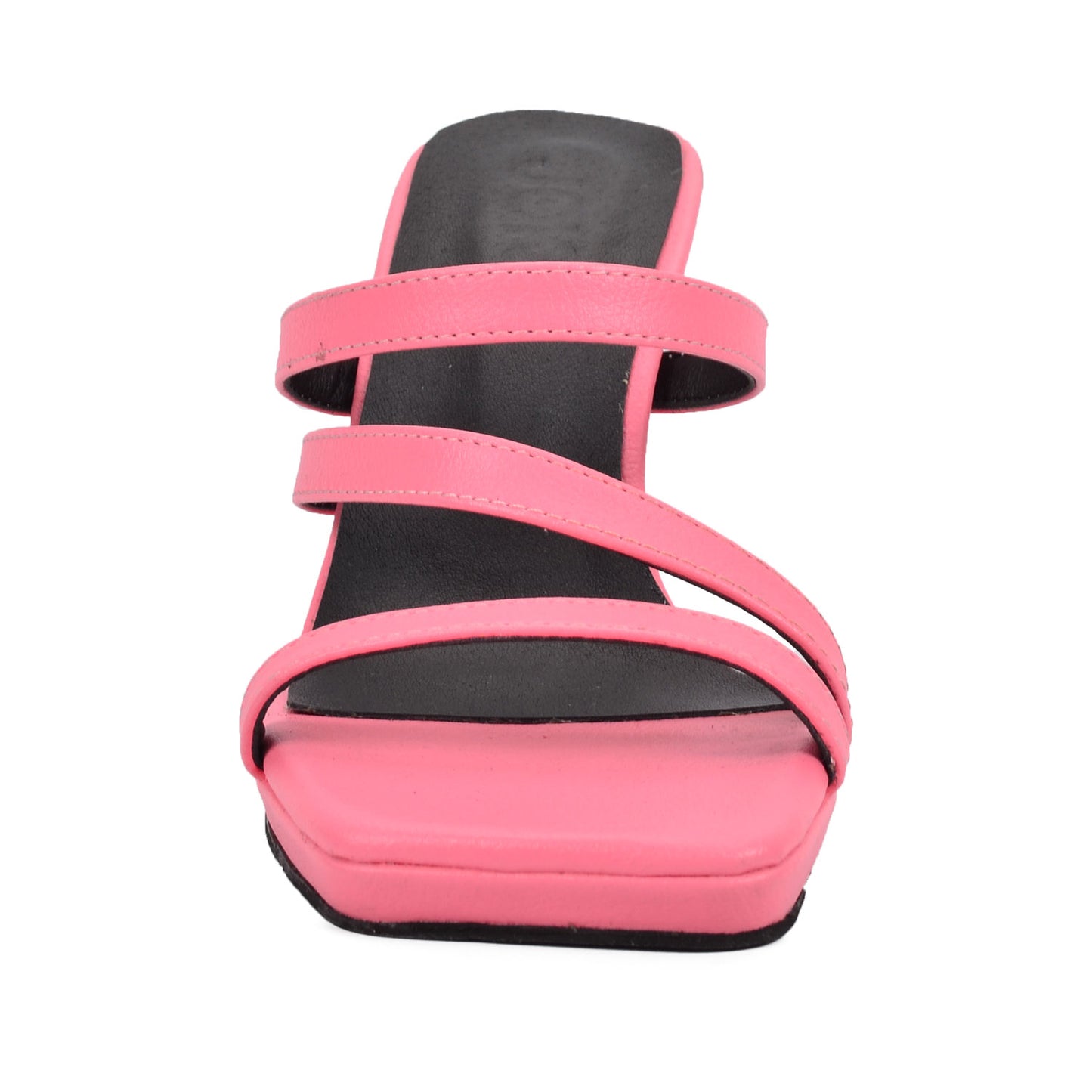 Irlanda Pink | Leather Strappy Sandals