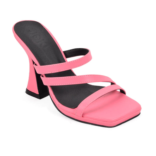 Irlanda Pink | Leather Strappy Sandals