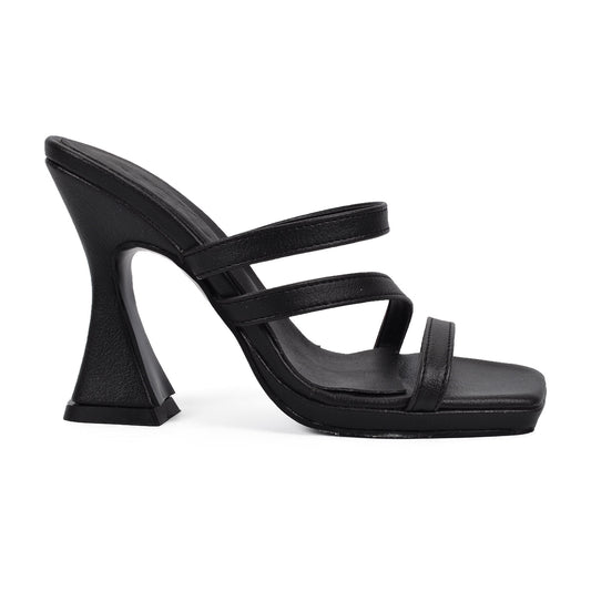 Irlanda Black | Leather Strappy Sandals