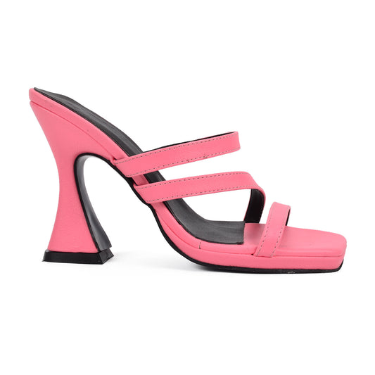 Irlanda Pink | Leather Strappy Sandals